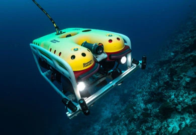About underwater ROV.