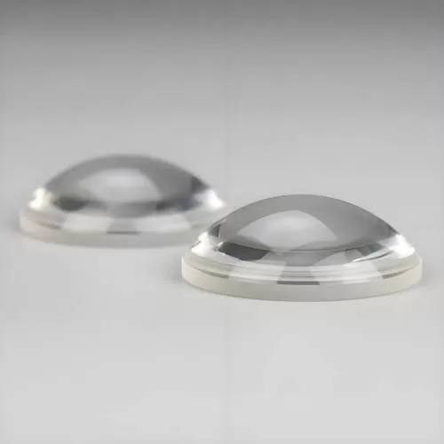 Application of Double-Sided Aspherical Lens