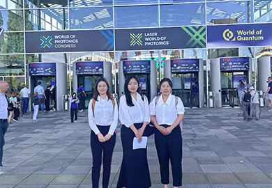Ecoptik China attend the exhibition of APE 2025